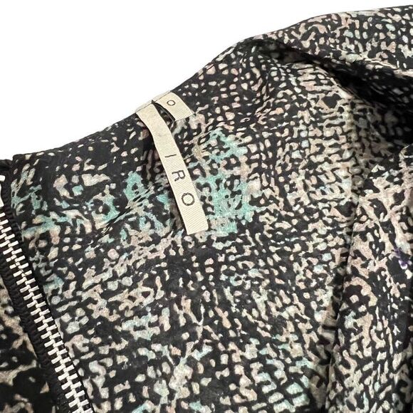 Iro Ruched Side Shift Dress Multicolored Abstract Print Sleeveless Size XSmall - Picture 2 of 10